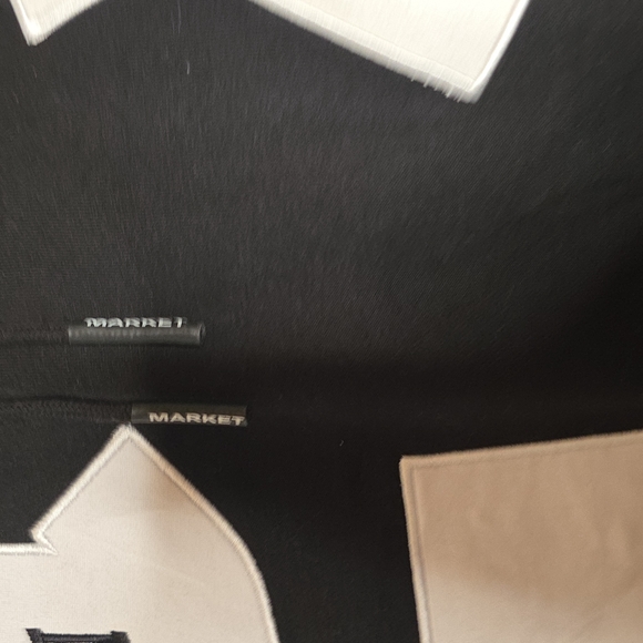 Market Black Street Wear Ovetsized Hoodie - Picture 4 of 4